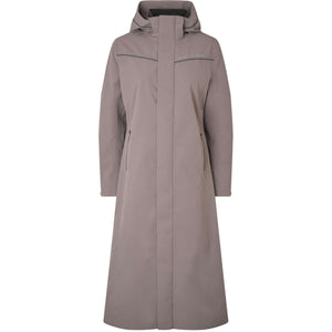Kingsland Long Coat KLLucia Waterproof Brown Iron