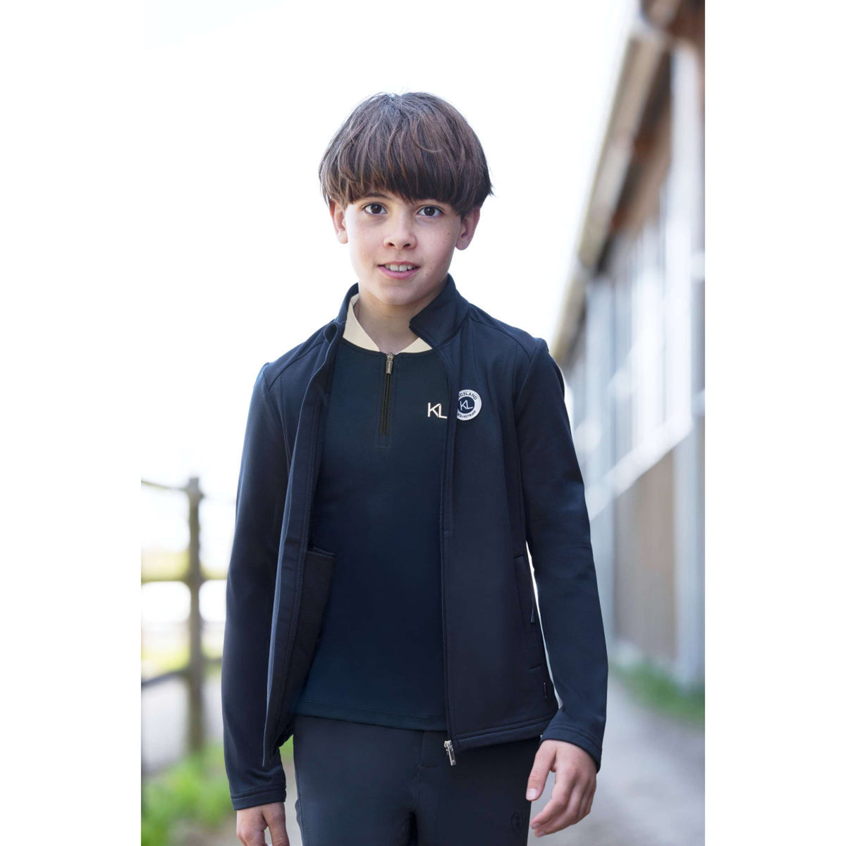 Kingsland Workout Shirt KLLilo Junior Navy