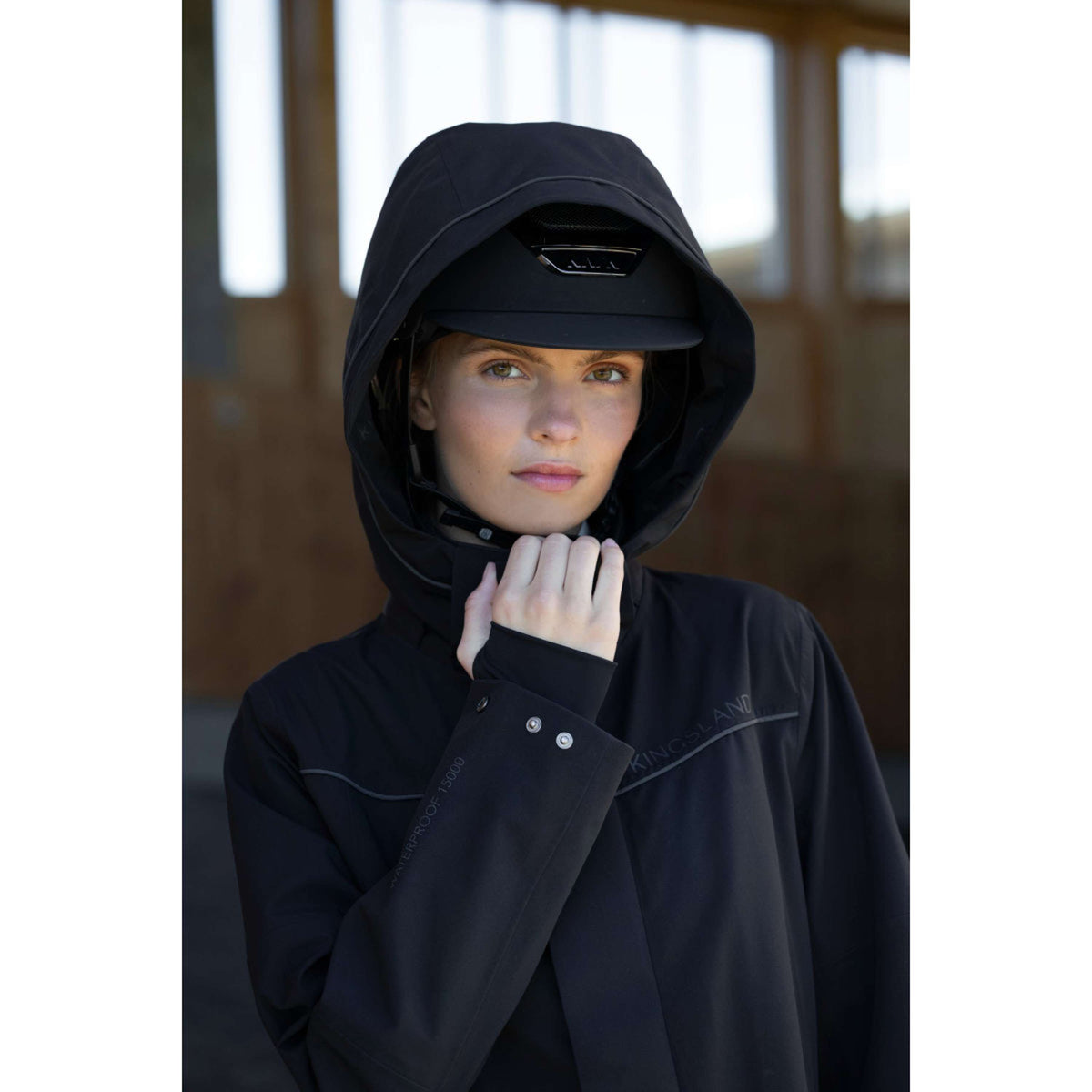 Kingsland Long Coat KLLucia Waterproof Black