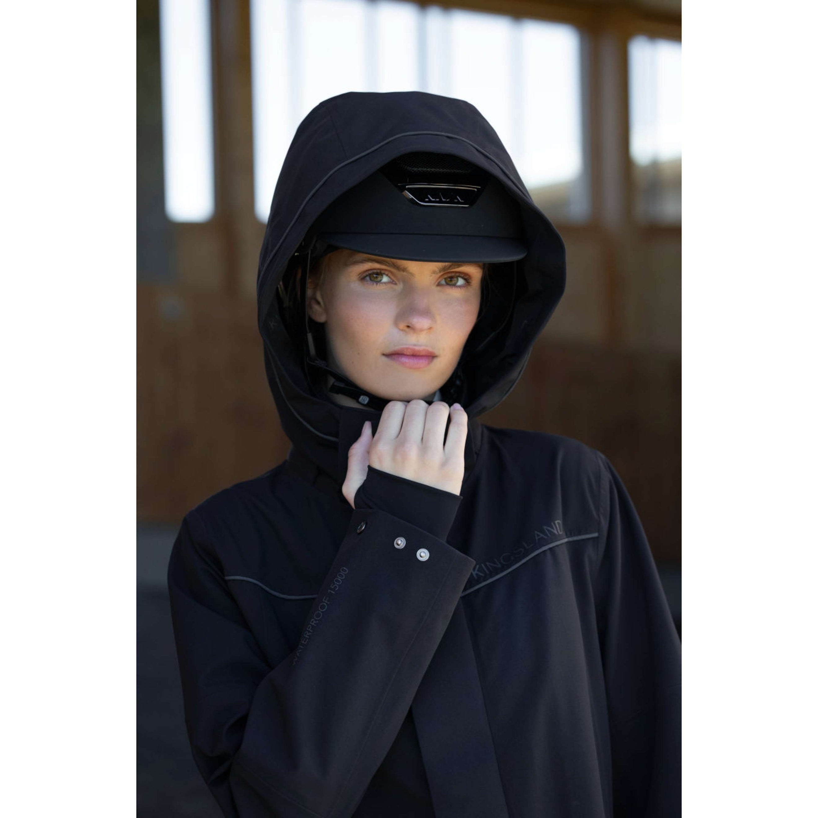 Kingsland Long Coat KLLucia Waterproof Black
