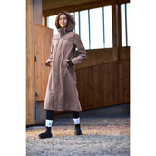 Kingsland Long Coat KLLucia Waterproof Brown Iron