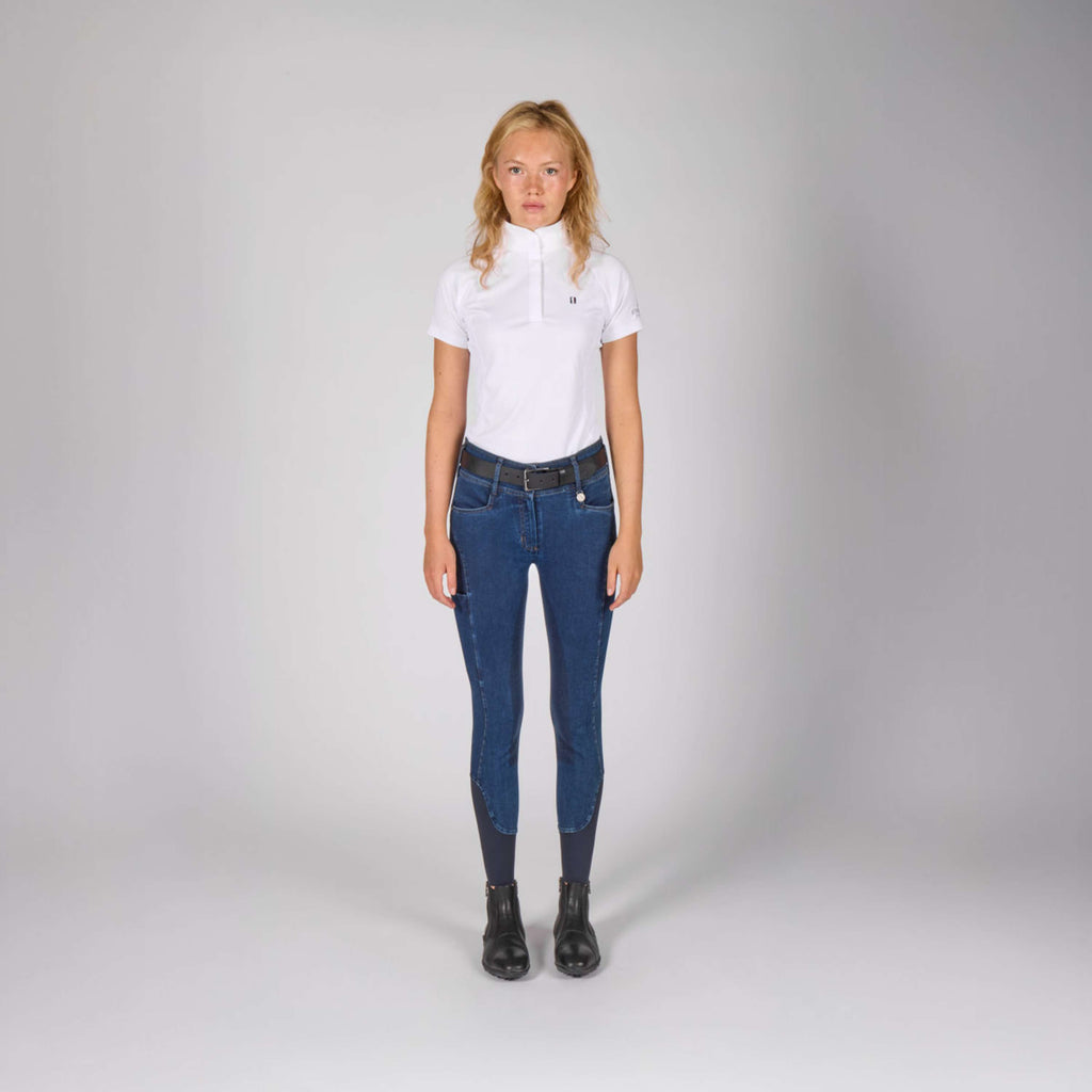 Kingsland Breeches KLKayce Denim Full Grip Navy