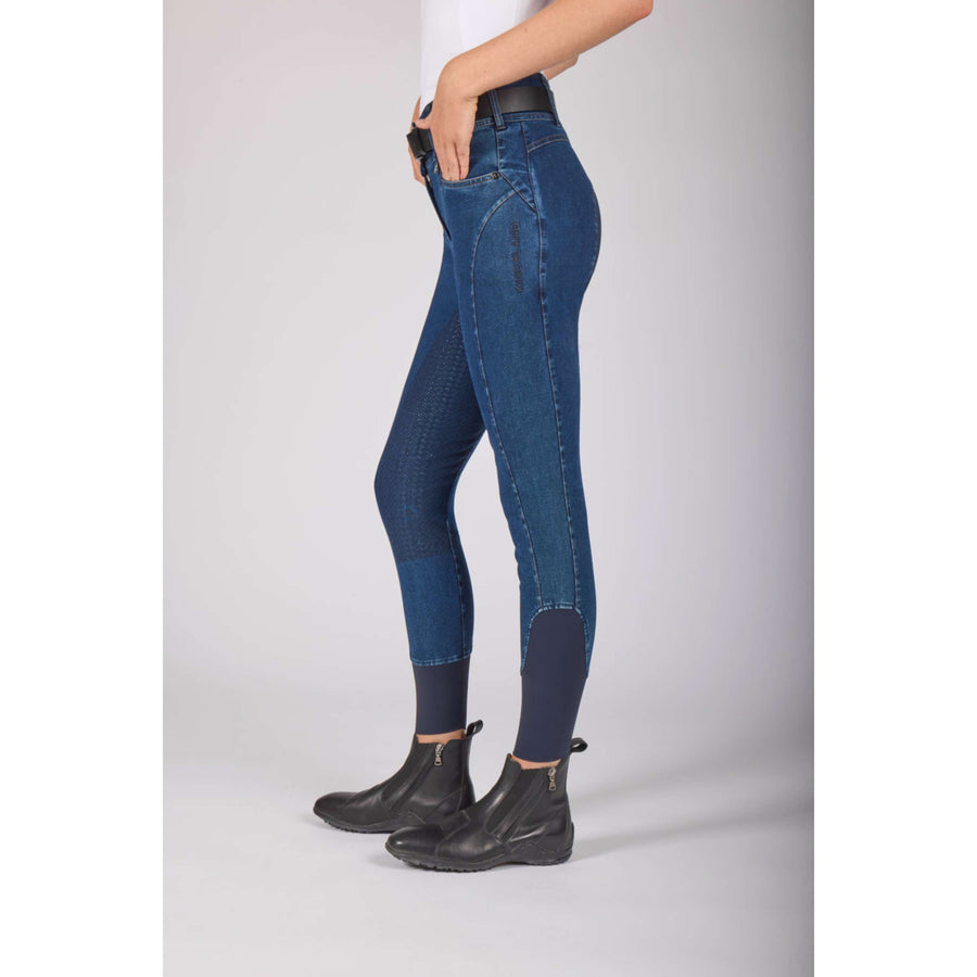 Kingsland Breeches KLKayce Denim Full Grip Navy