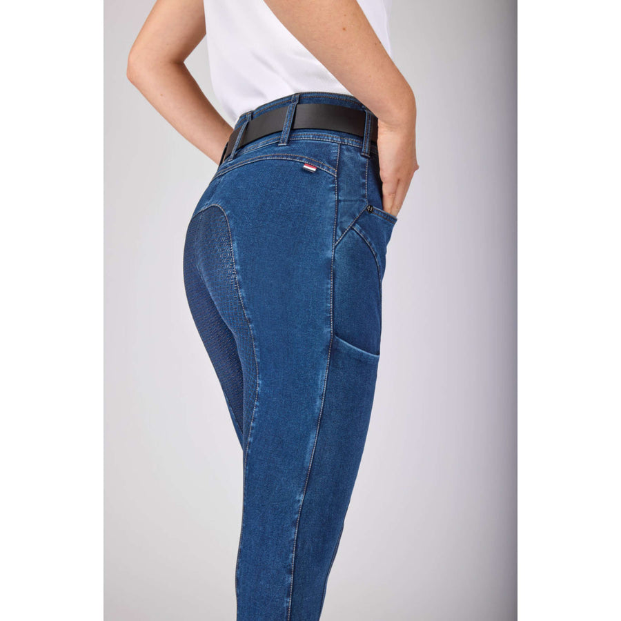 Kingsland Breeches KLKayce Denim Full Grip Navy