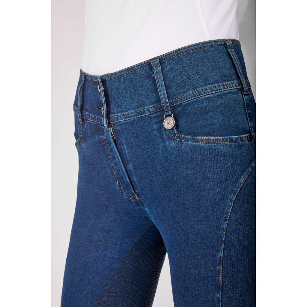 Kingsland Breeches KLKayce Denim Full Grip Navy