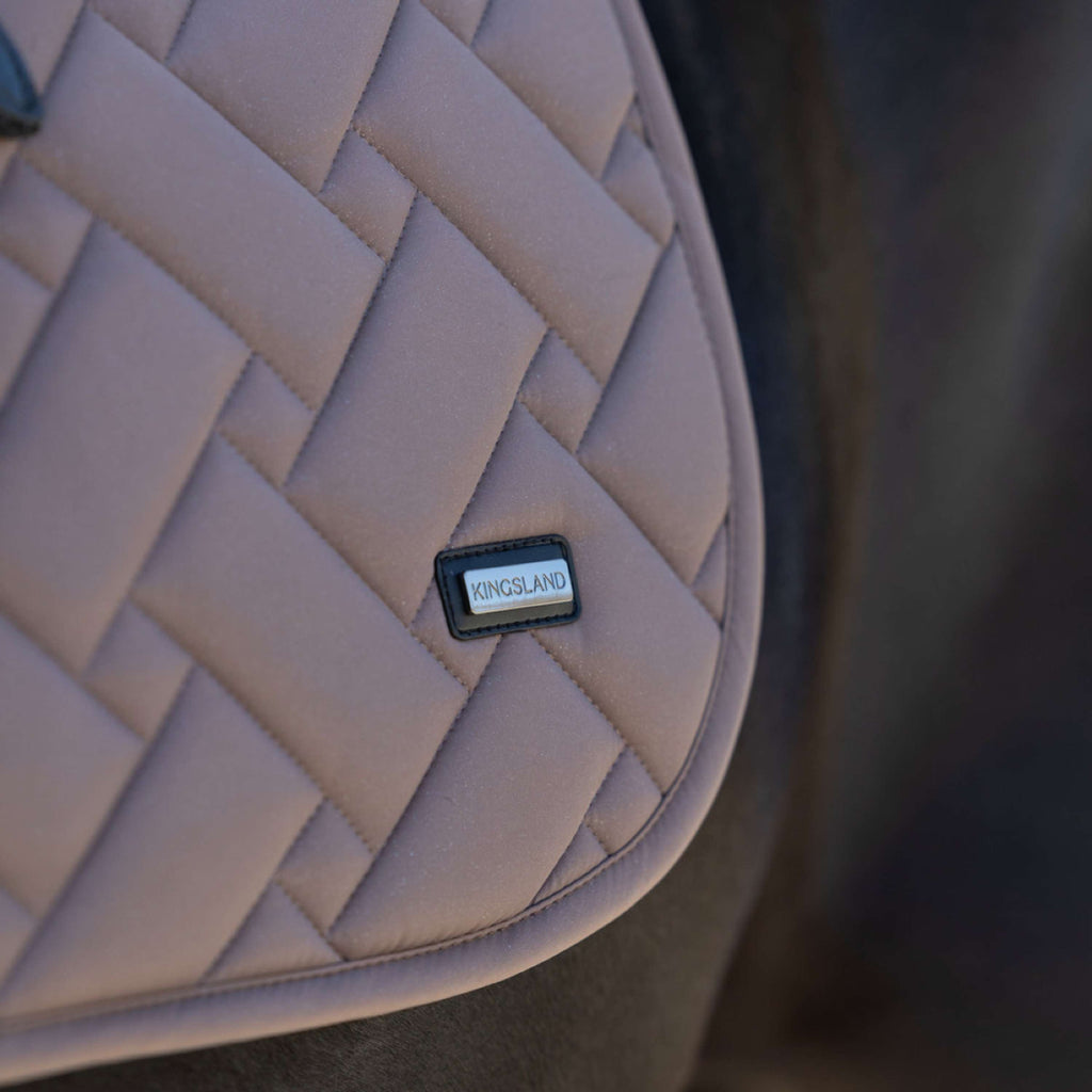 Kingsland Saddlepad KLLexie Dressage Brown Iron