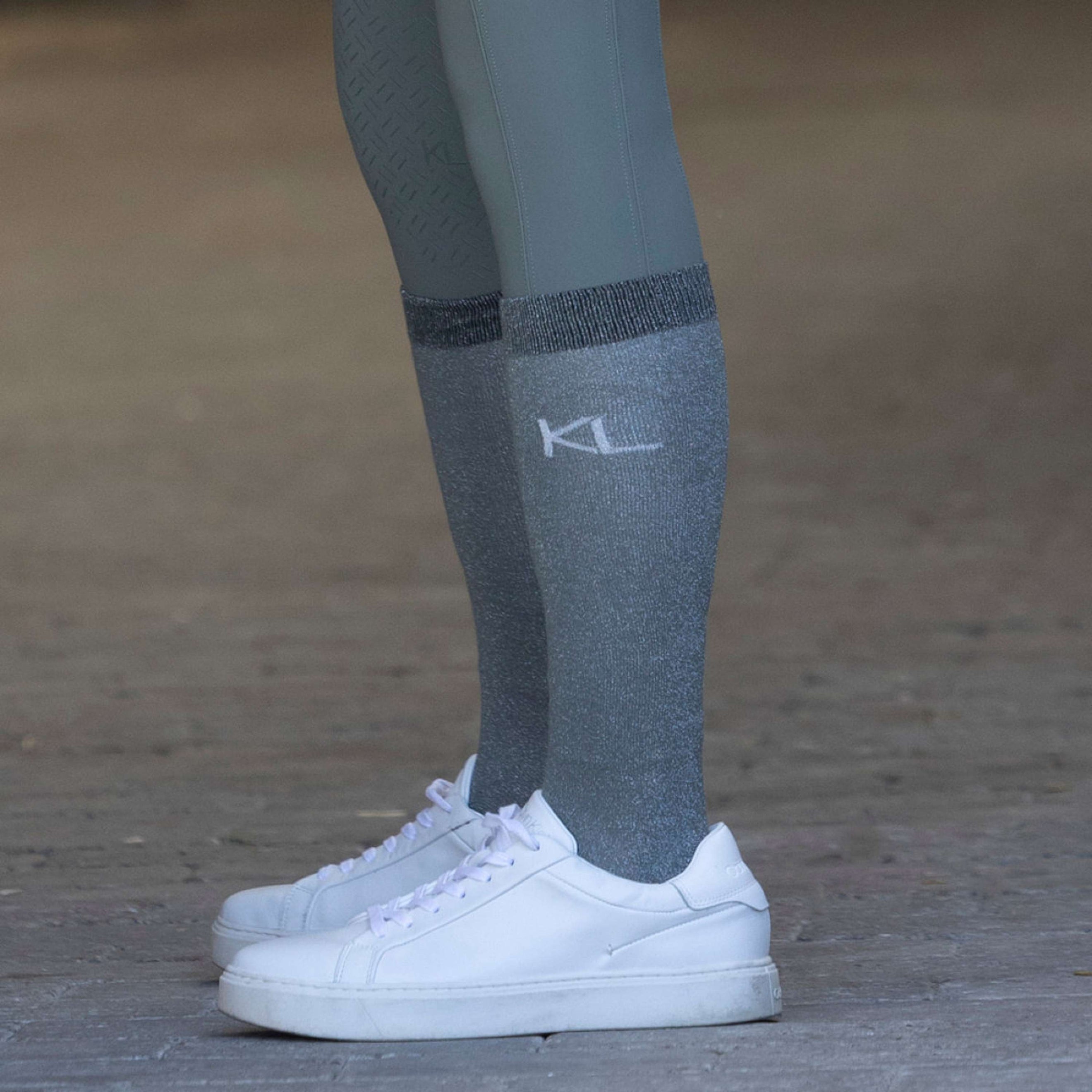 Kingsland Riding Socks KLLorella Coolmax Green Agave