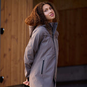 Kingsland Long Coat KLLucia Waterproof Brown Iron
