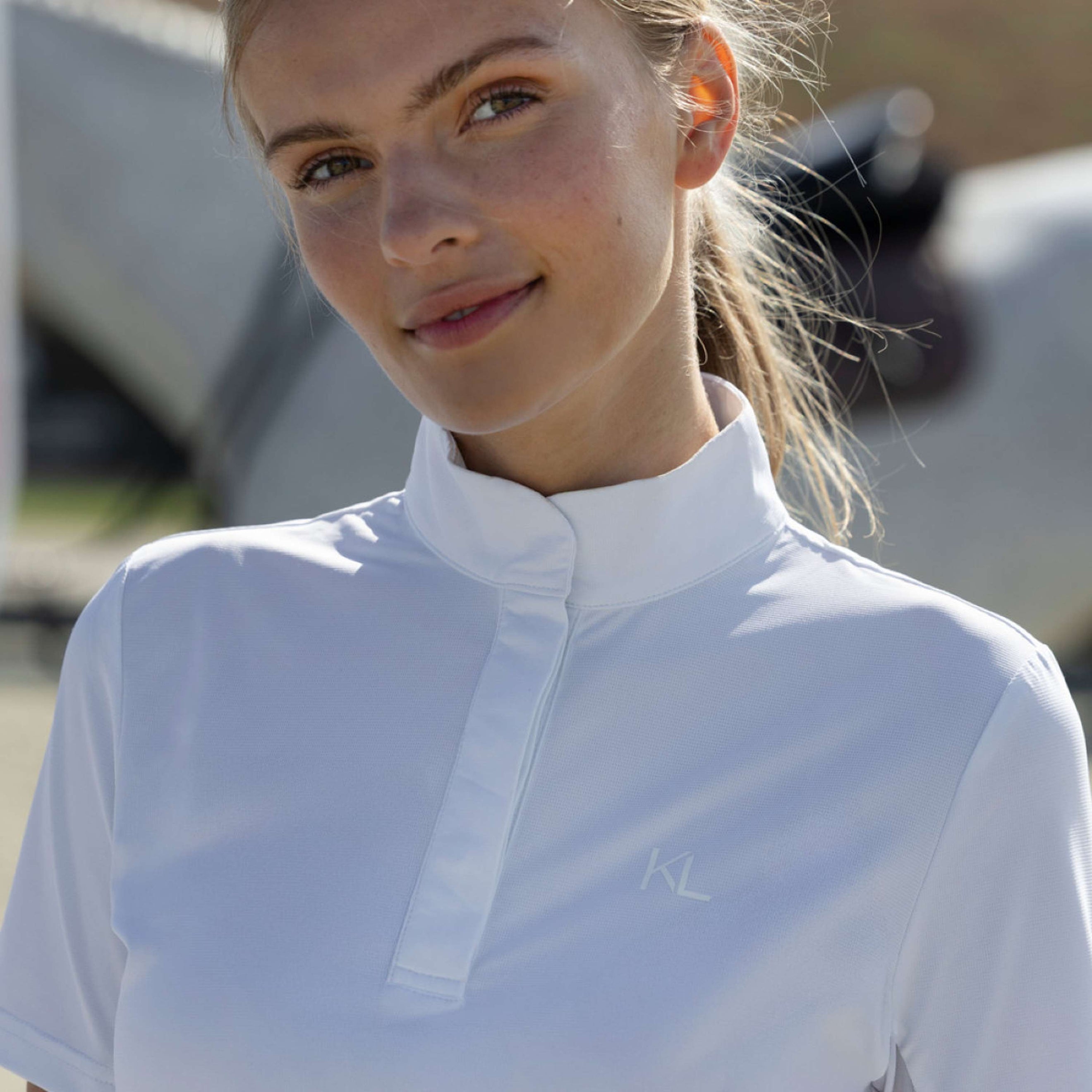 Kingsland Competition Shirt KLLizzy White