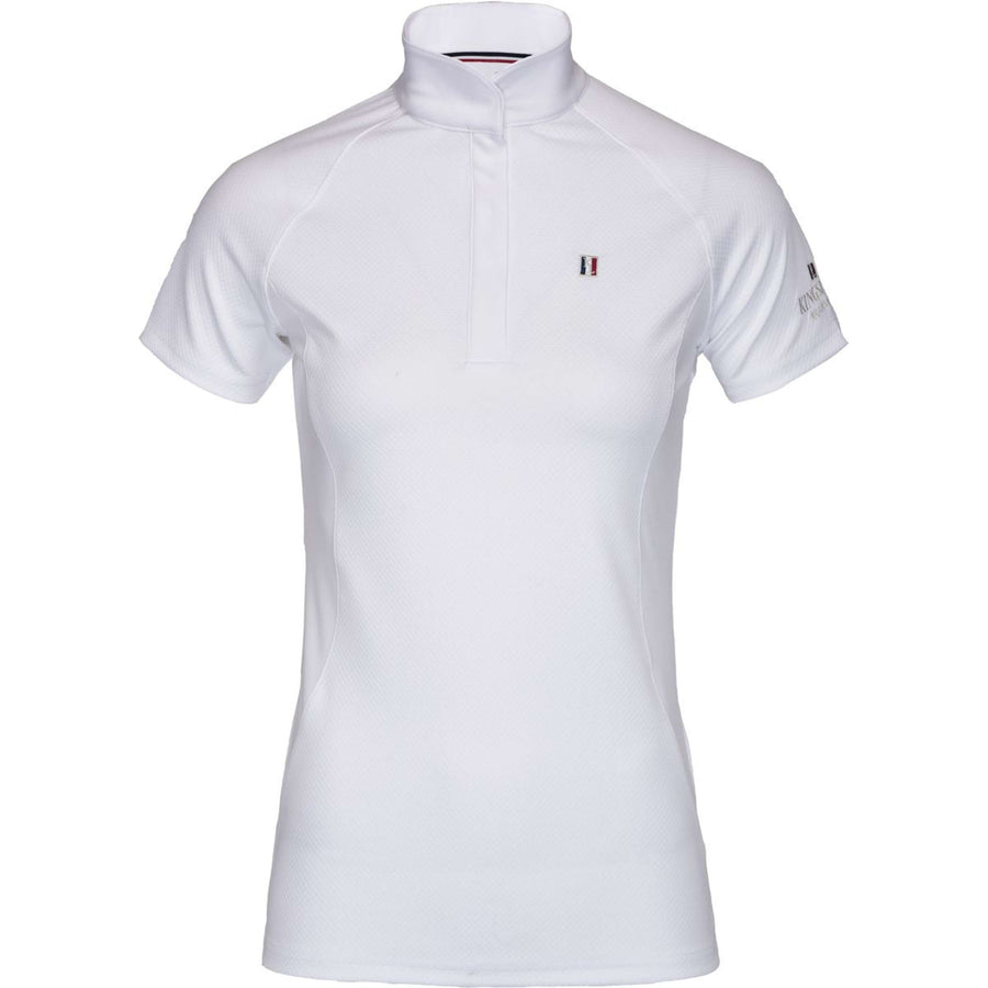 Kingsland Competition Shirt Classic Short Sleeves Women White