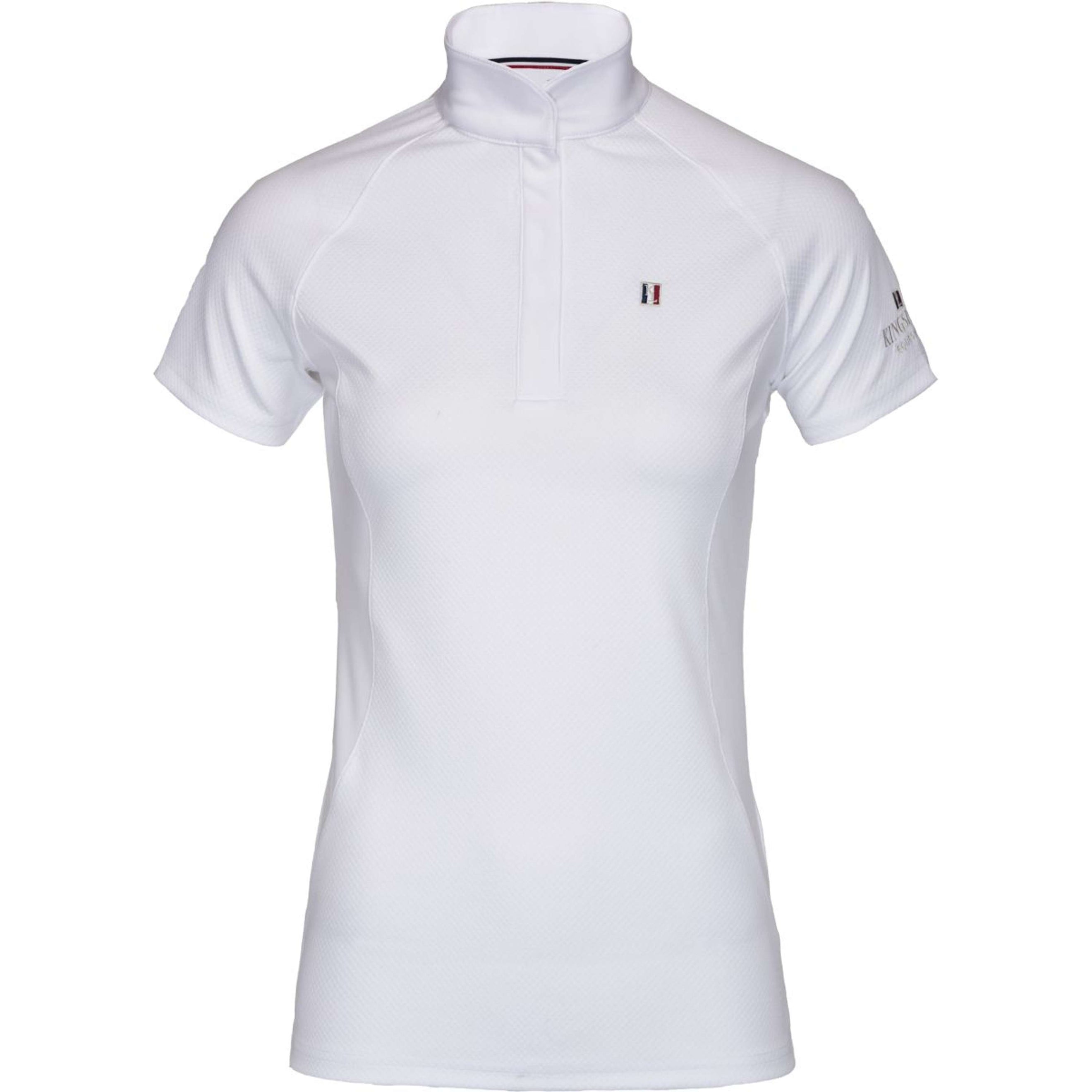 Kingsland Competition Shirt Classic Short Sleeves Women White