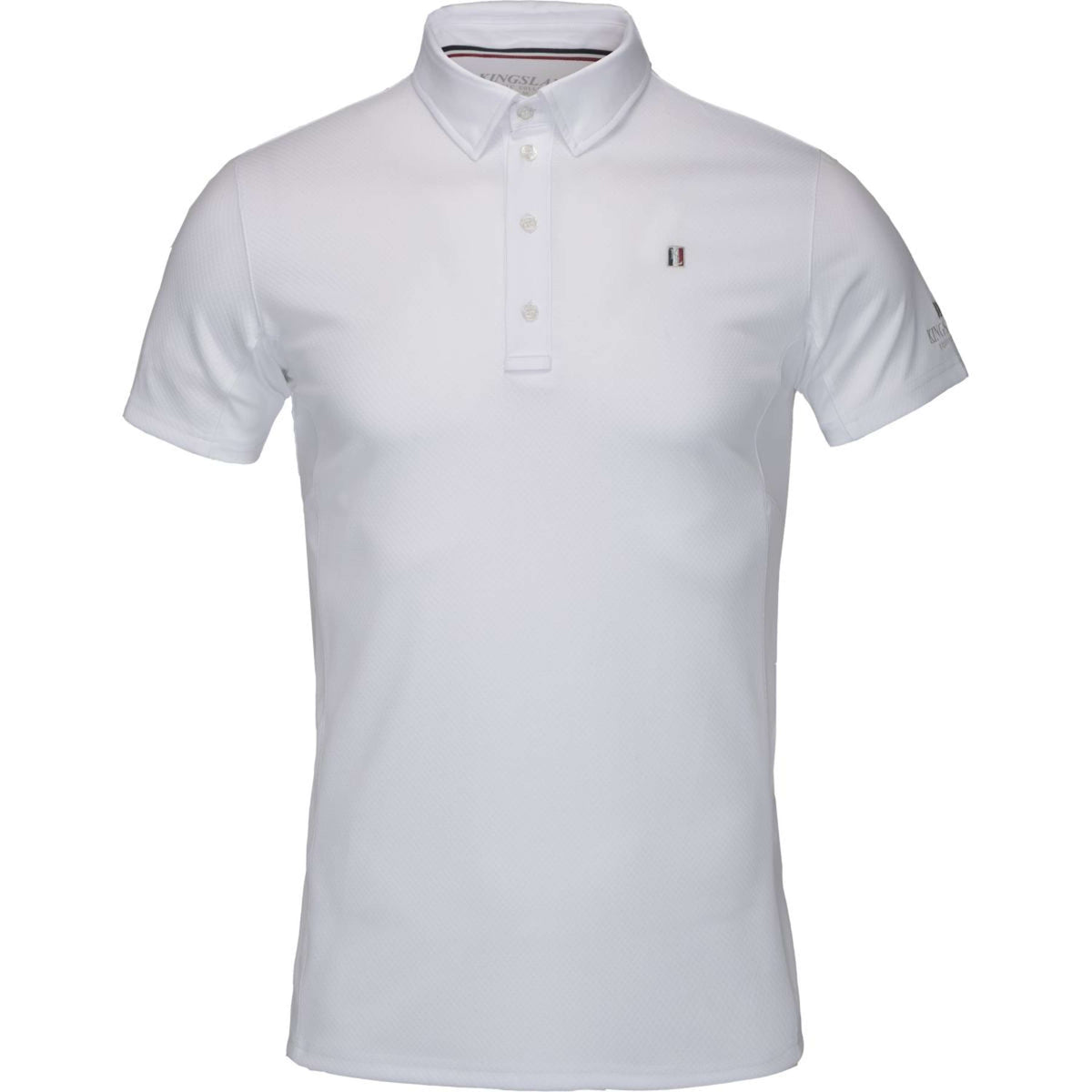 Kingsland Competition Shirt Classic Short Sleeve Men White