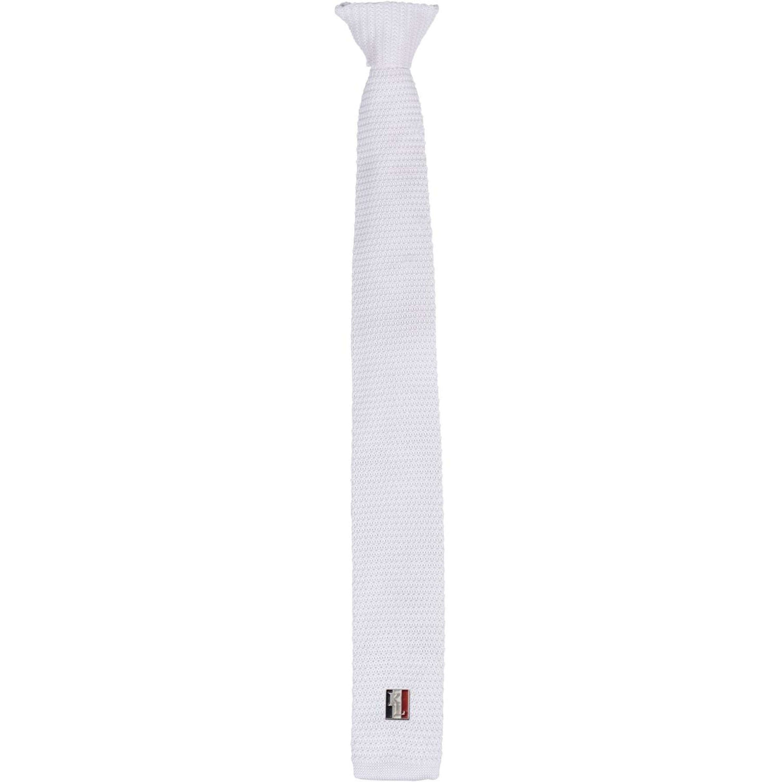 Kingsland Tie Men With Clip White