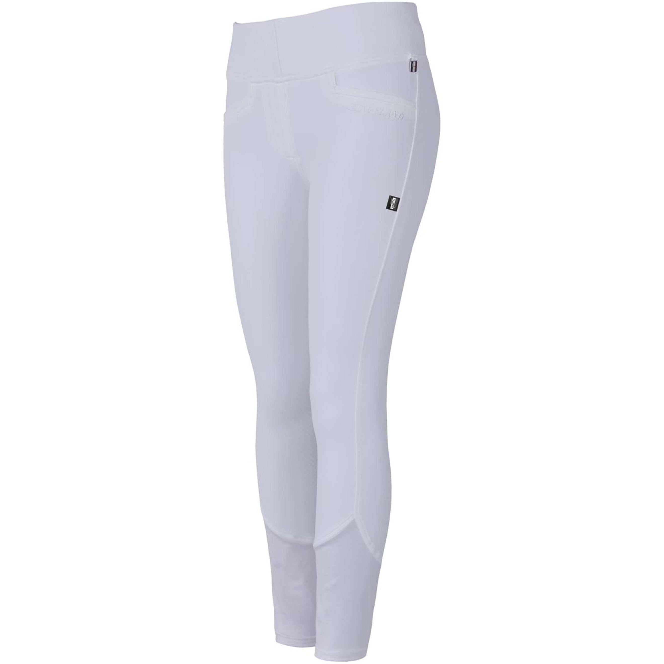 Kingsland Riding Legging Katja E-Tec Knee-Grip Ladies White