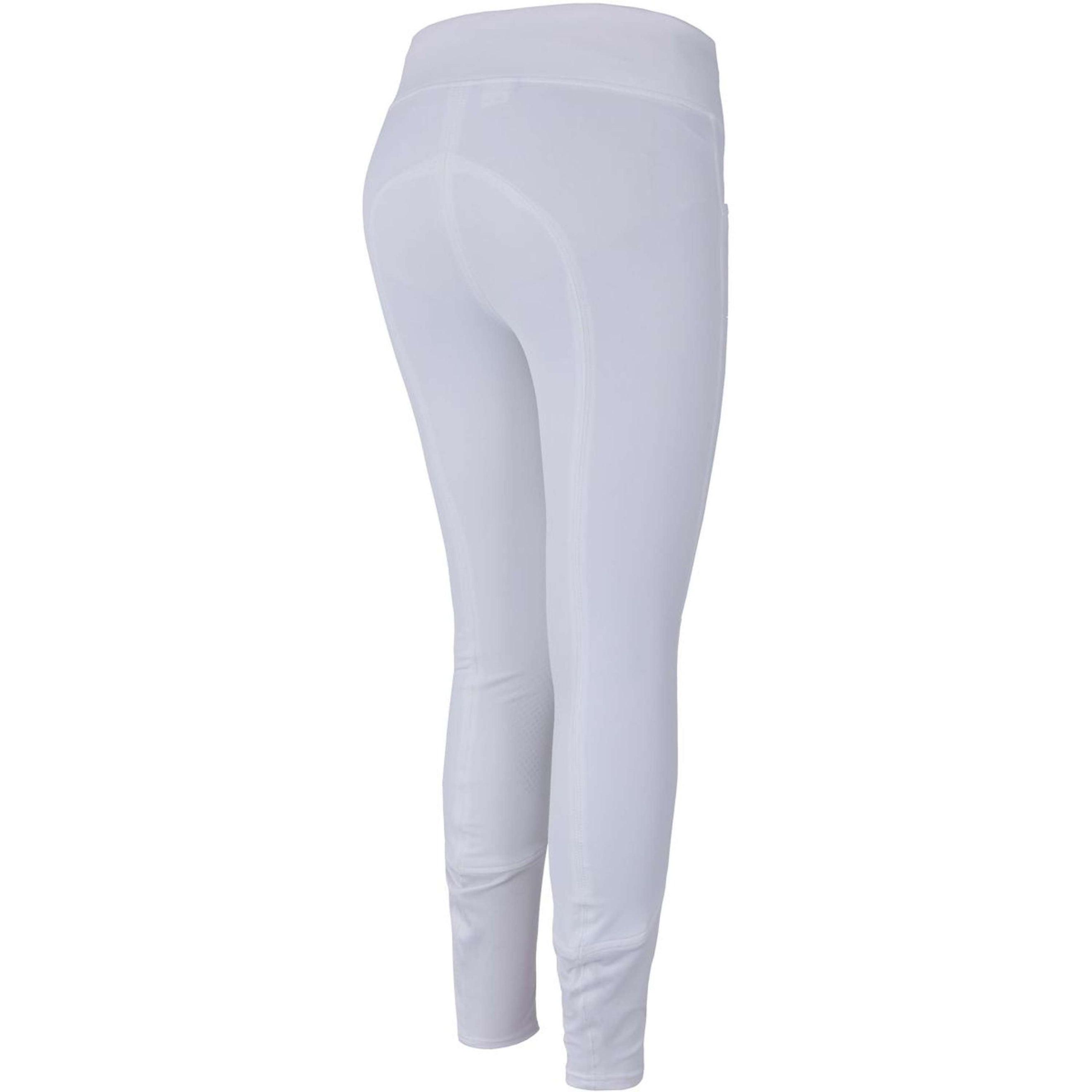 Kingsland Riding Legging Katja E-Tec Knee-Grip Ladies White