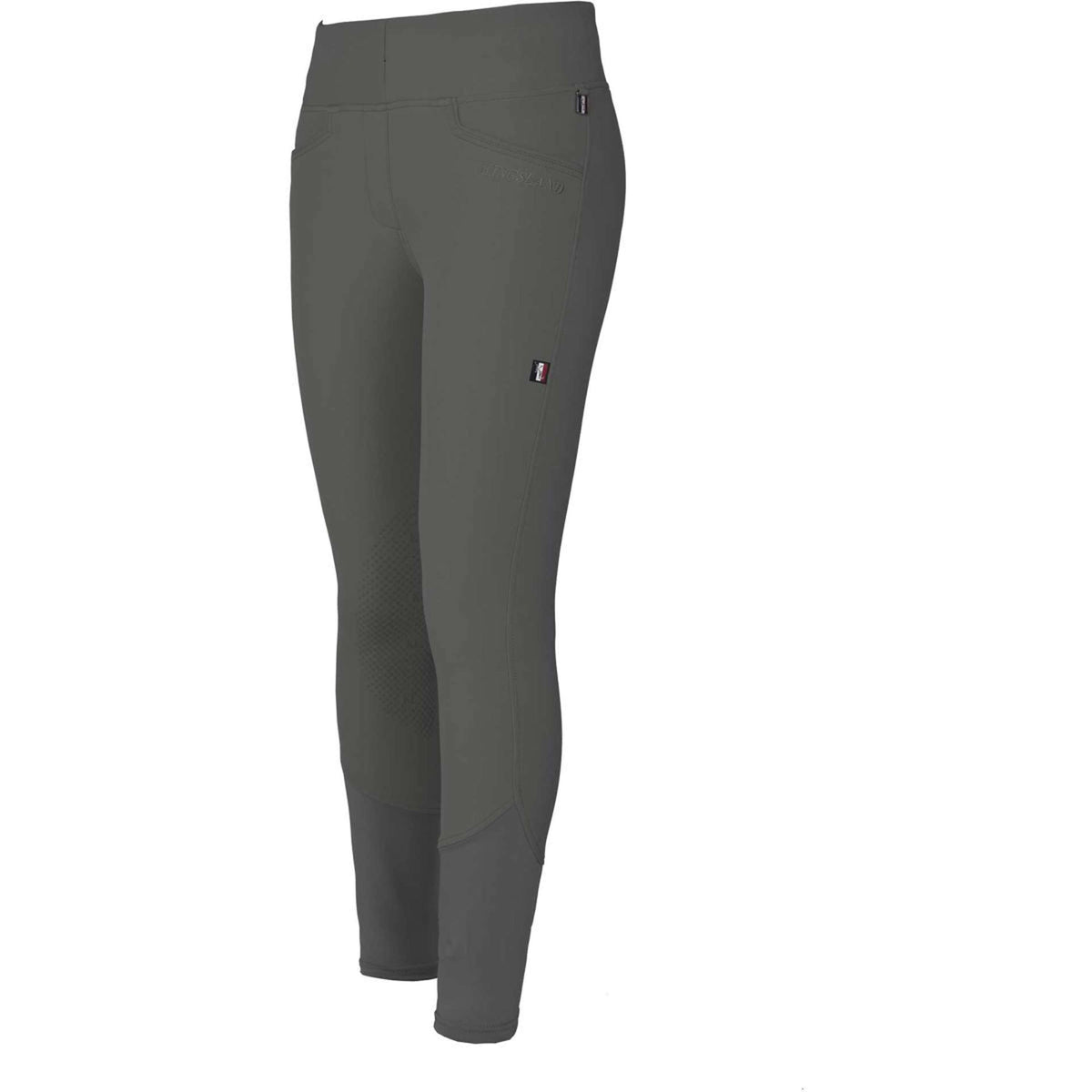 Kingsland Riding Legging Katja E-Tec Knee-Grip Ladies Grey