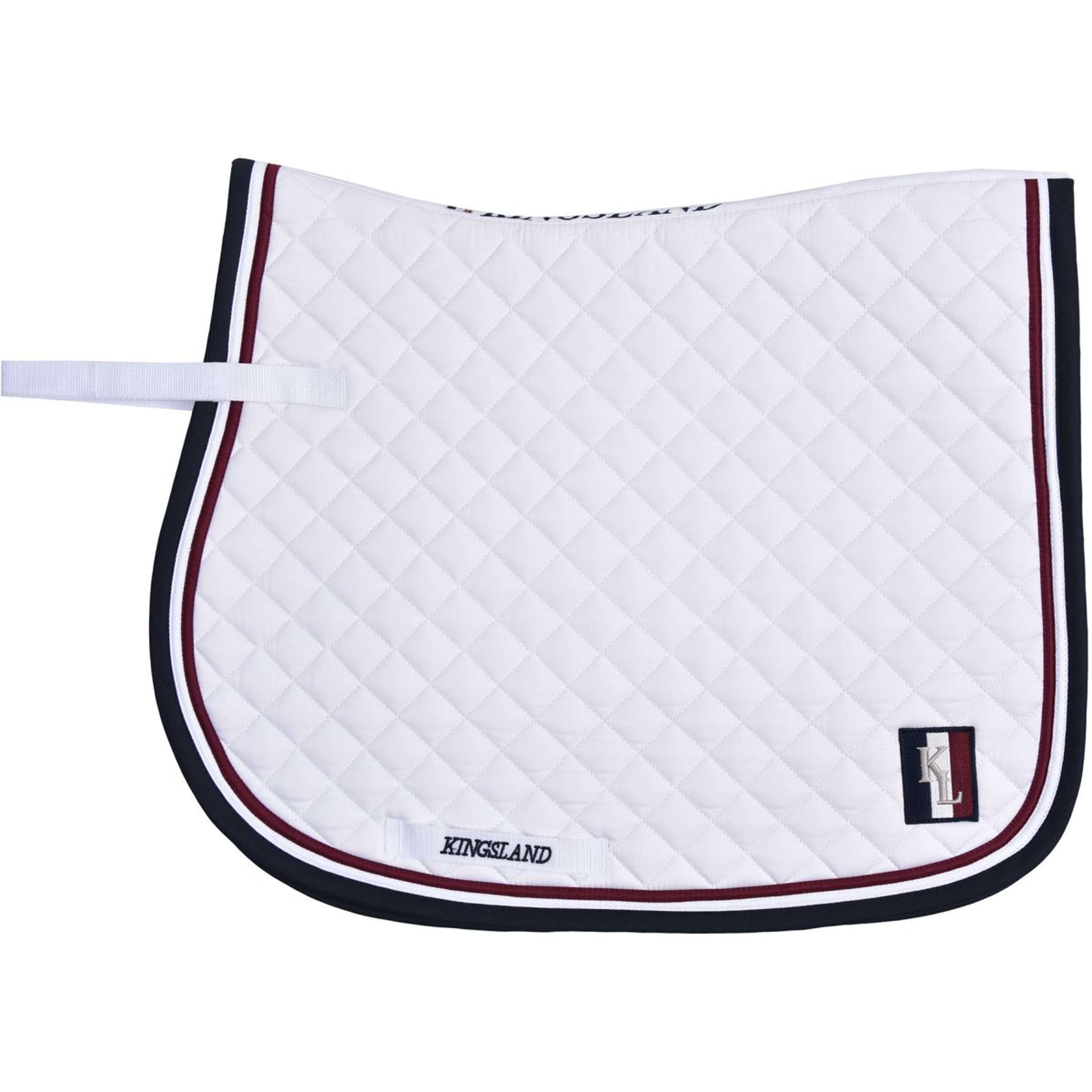 Kingsland Saddlepad Classic Jumping White