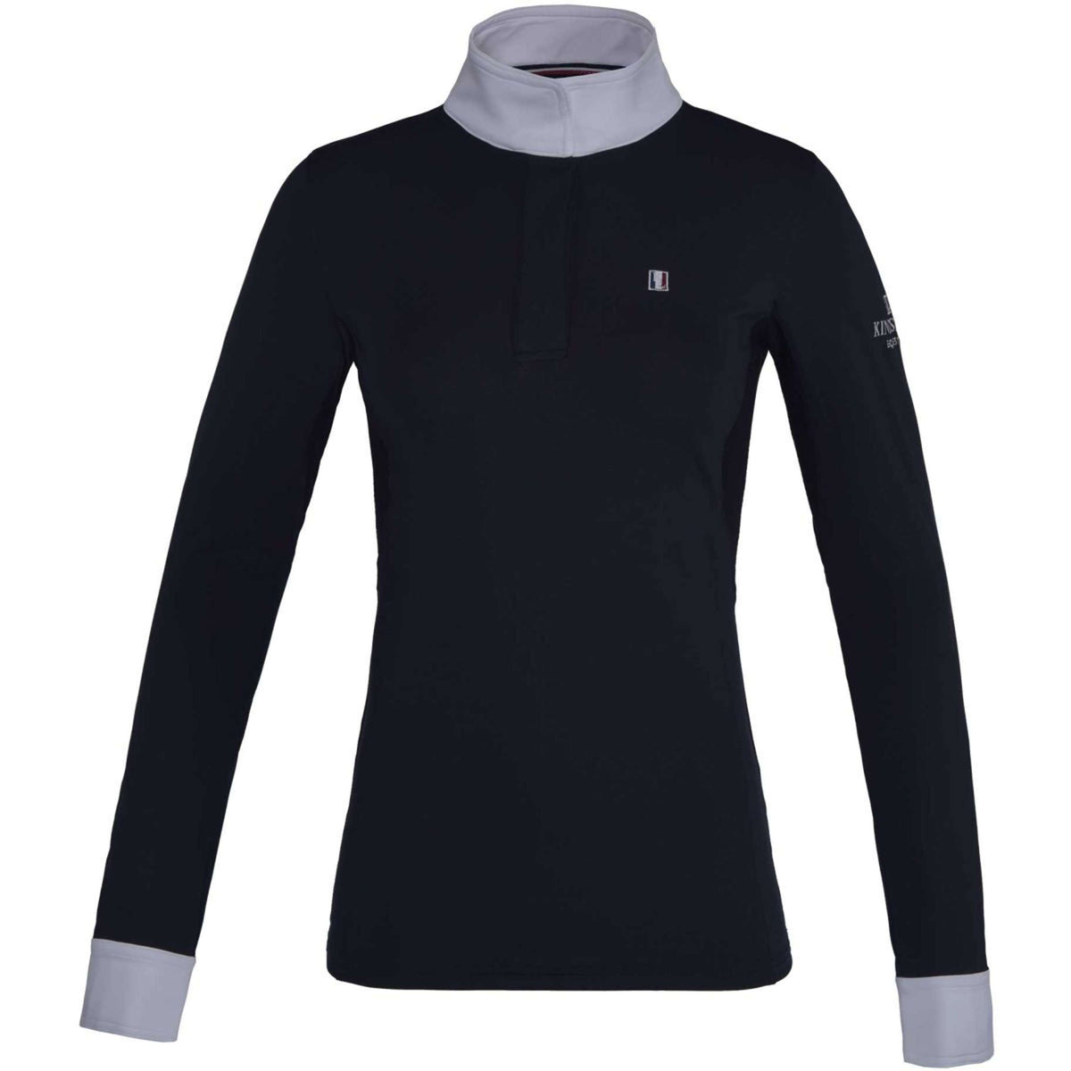 Kingsland Shirt Classic Long Sleeves Women Navy