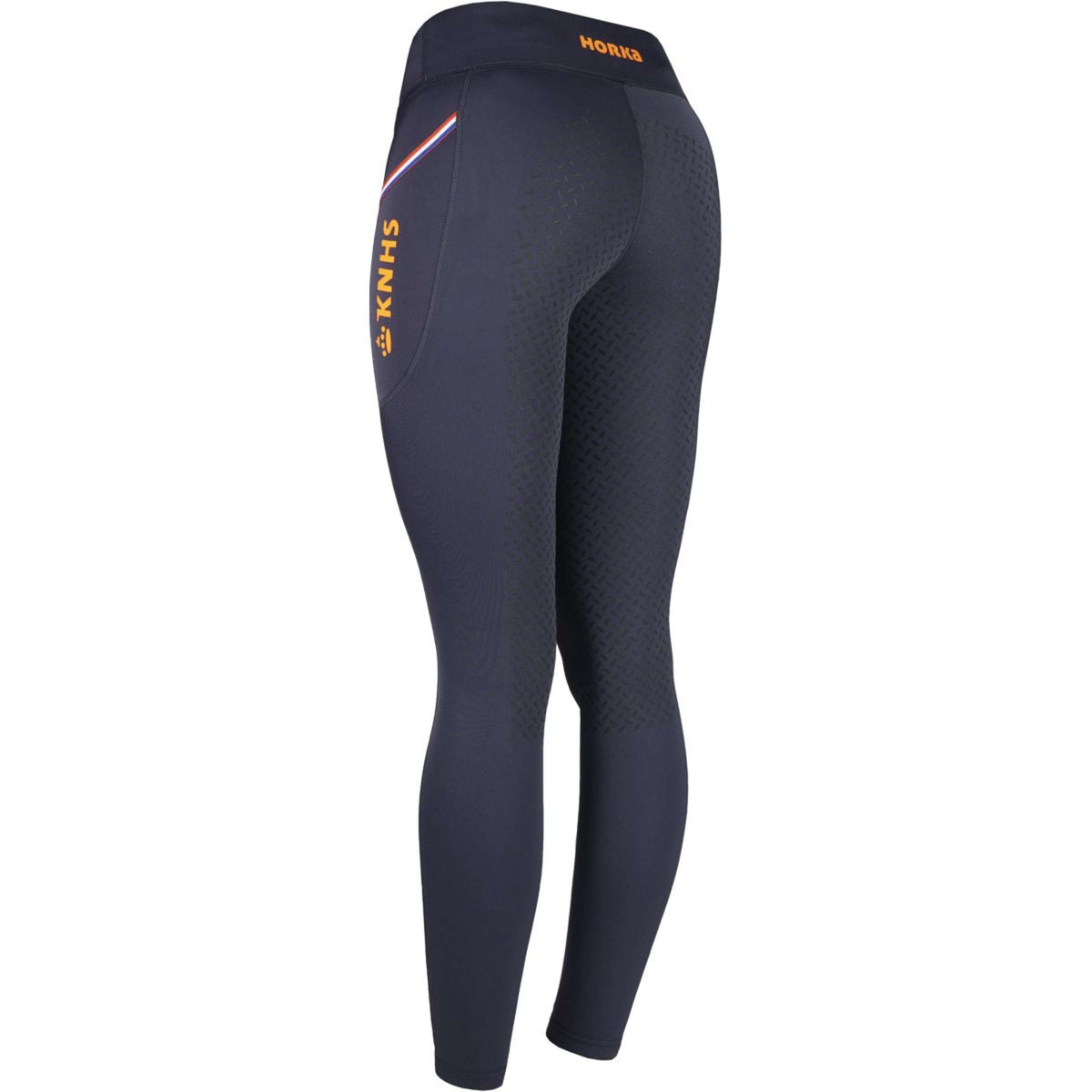 KNHS Riding Legging Silicon Seat Blue