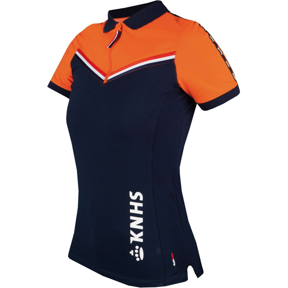 KNHS Poloshirt Fan NL Women Blue/Orange