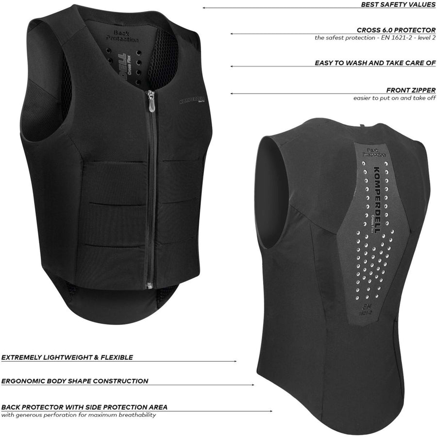 Komperdell Back Protector Flexfit Regular New Black