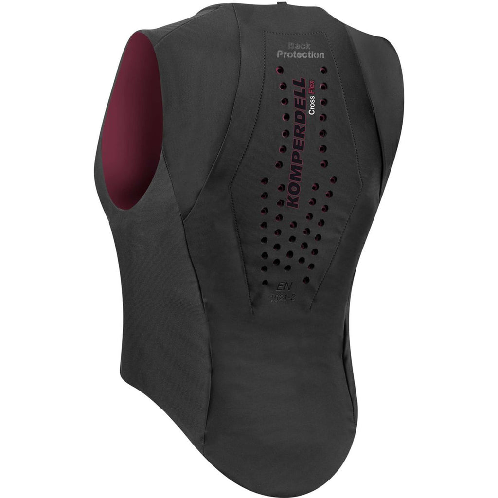 Komperdell Back Protector Flexfit Slim Black/Bordeaux