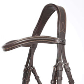 Kavalkade Snaffle Bridle Ivy Brown