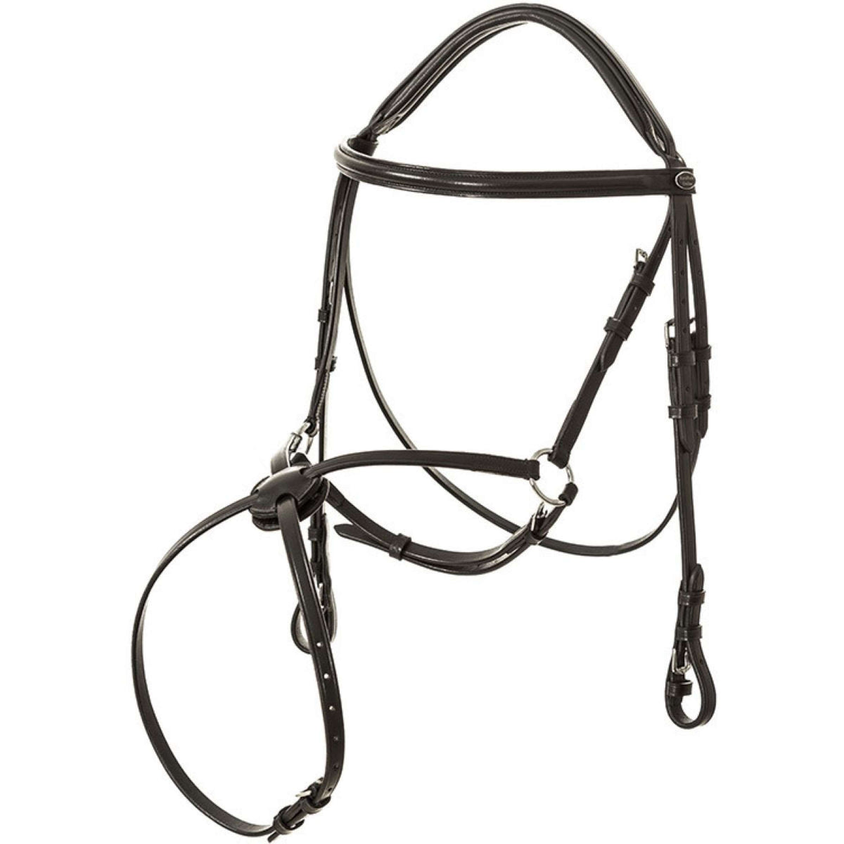 Kavalkade Snaffle Bridle Carlos Leather Black