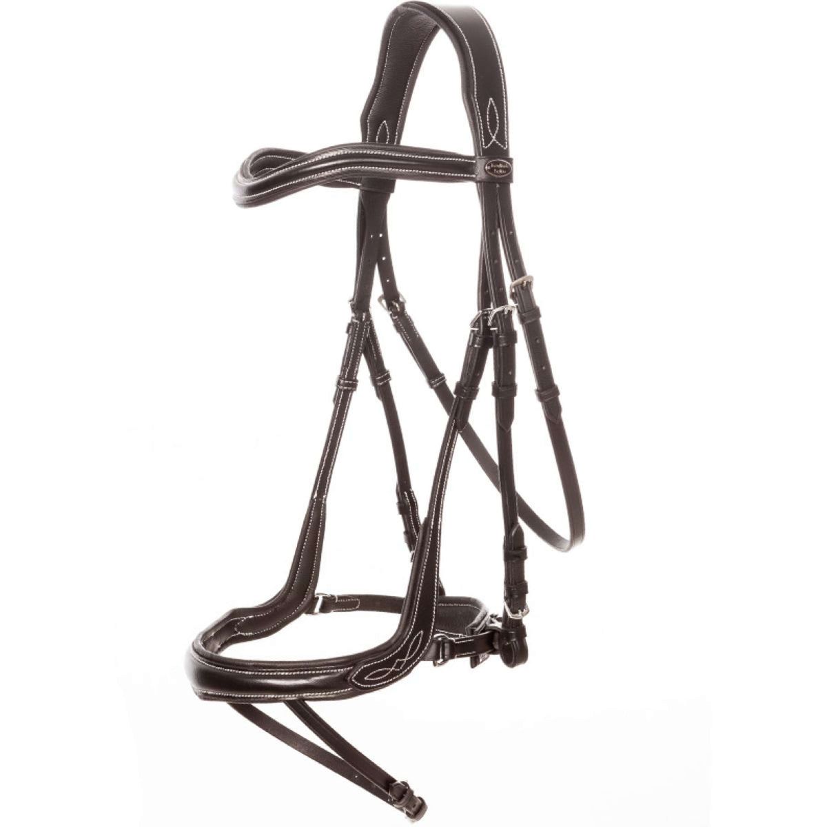 Kavalkade Snaffle Bridle Ivy IR Black