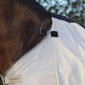 Kavalkade Fly Rug with a Removable Hood Grey