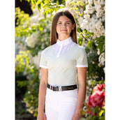 LeMieux Competition Shirt Young Rider Eva Short Sleeves Pistachio