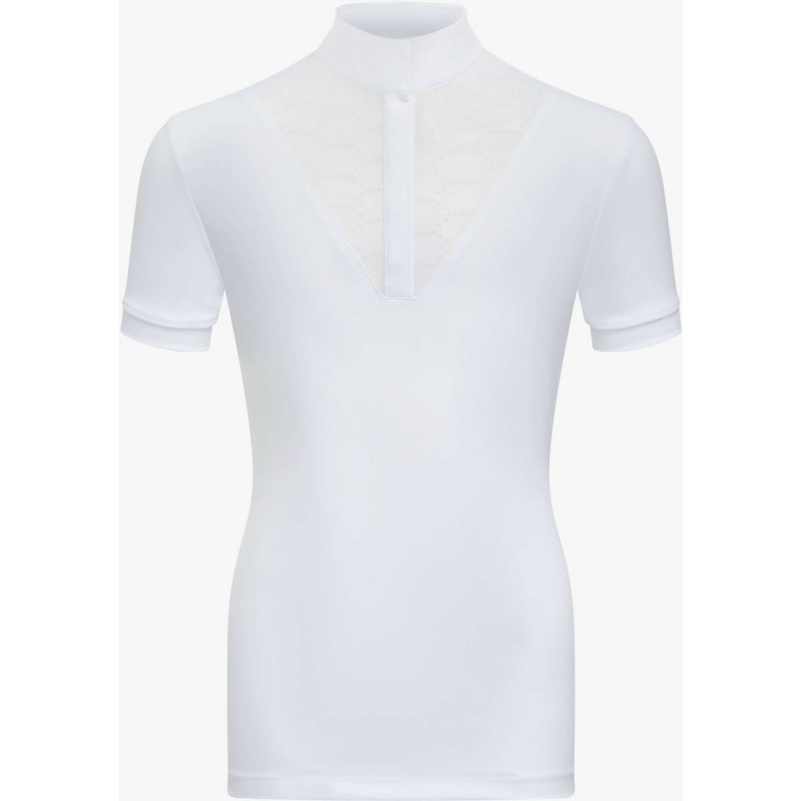 LeMieux Competition Shirt Young Rider Eva Short Sleeves White