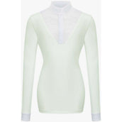 LeMieux Competition Shirt Young Rider Eva Long Sleeves Pistachio