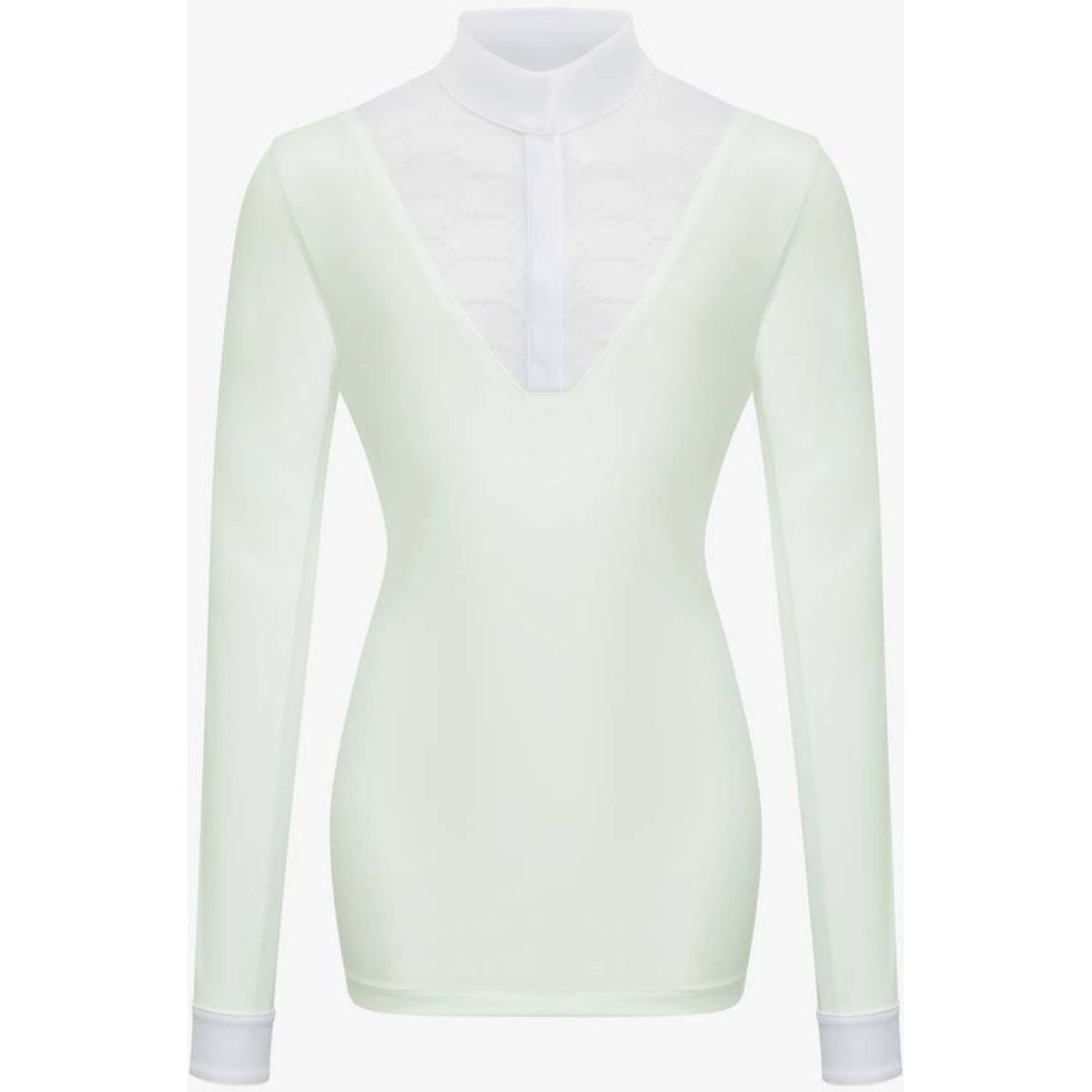 LeMieux Competition Shirt Young Rider Eva Long Sleeves Pistachio