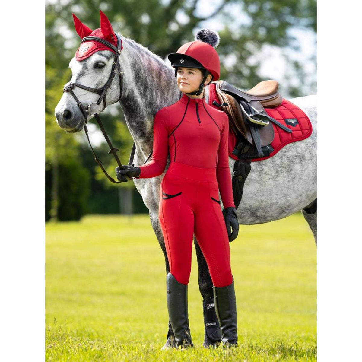 LeMieux Riding Legging Young Rider Chilli