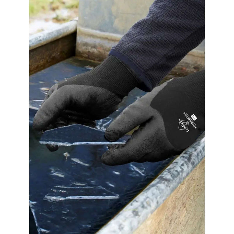 LeMieux Riding Gloves Thermal Work Black
