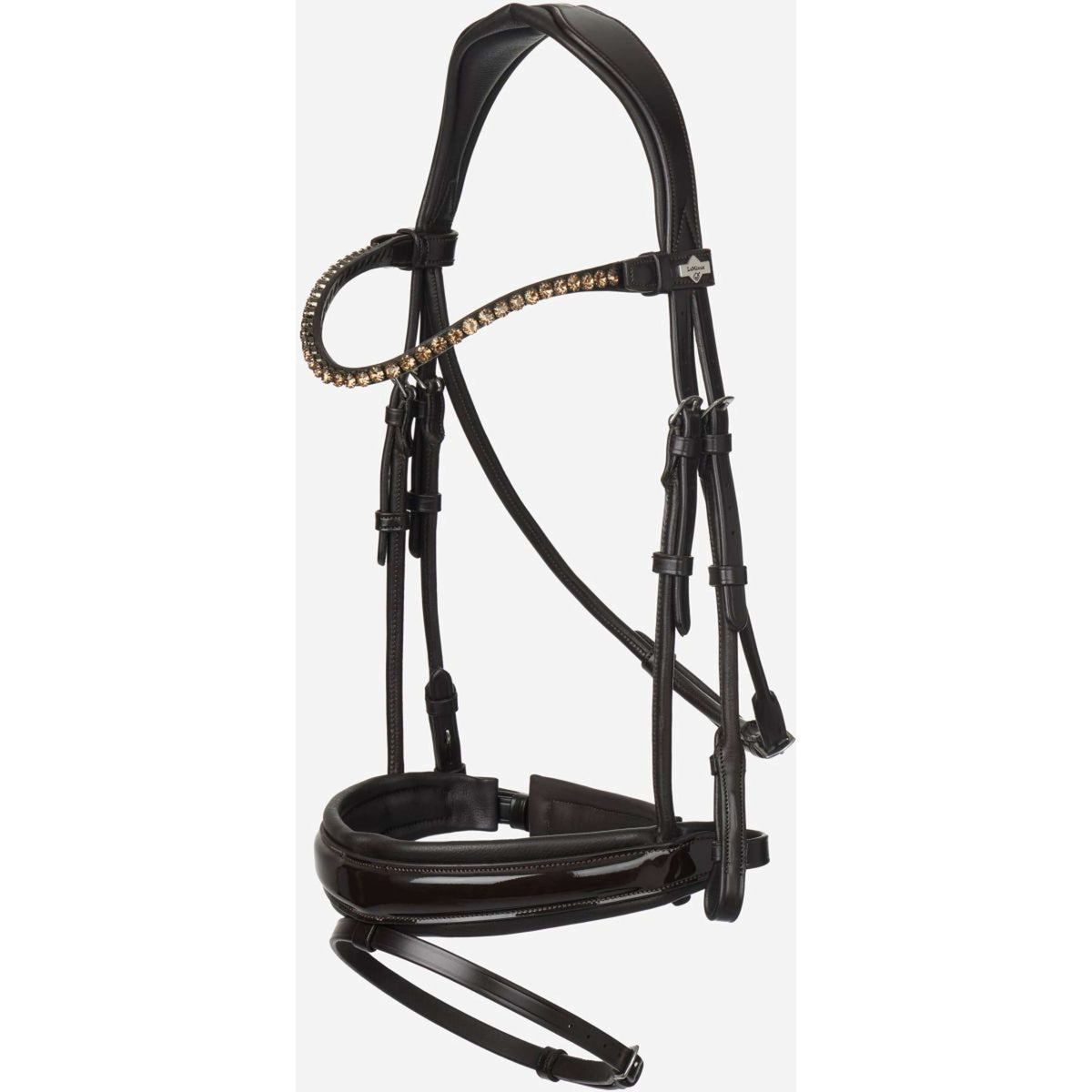 LeMieux Bridle Kudos Patent Dressage Brown