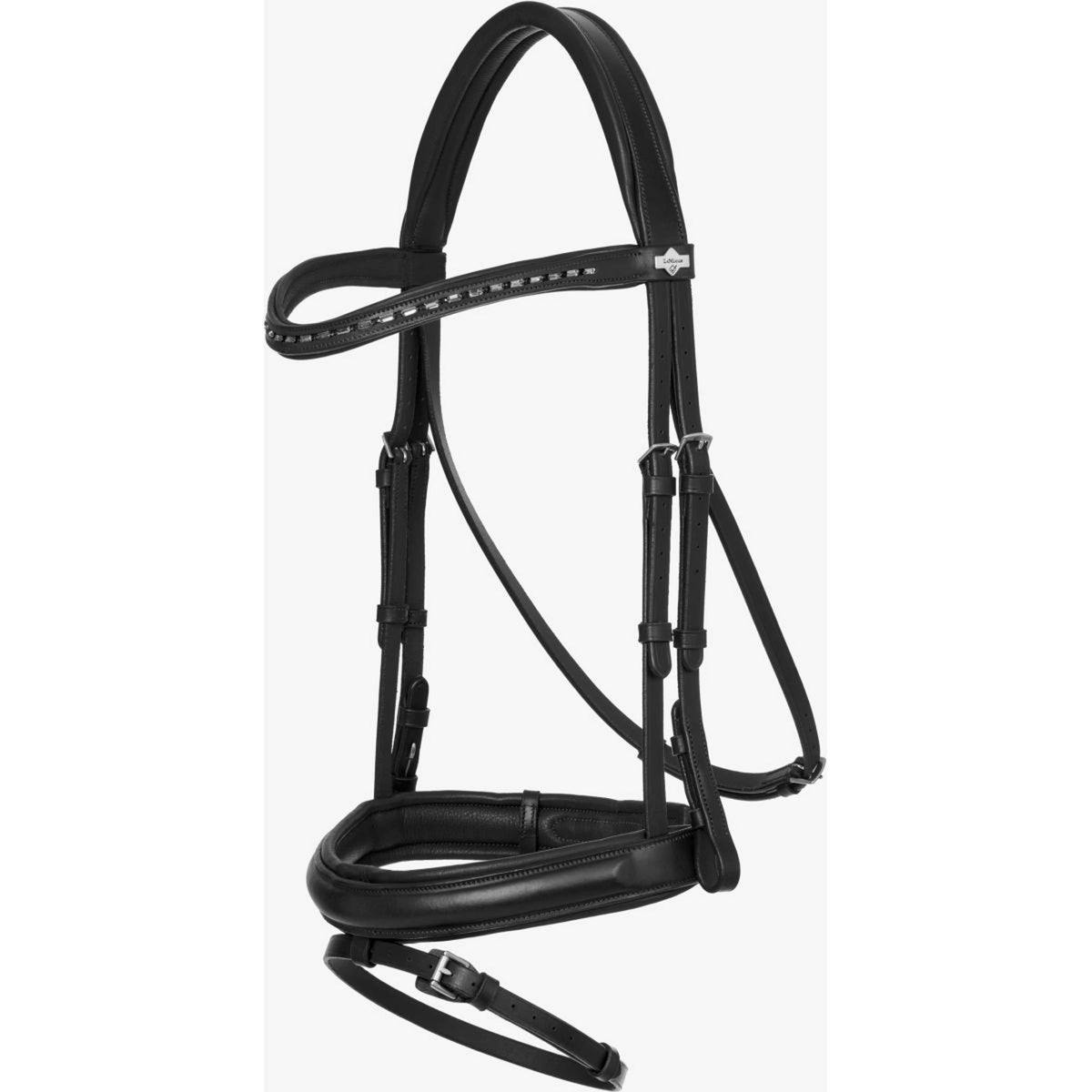 LeMieux Bridle Arika Dressage Black/Silver