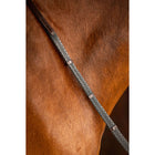 LeMieux Reins Arika Soft Rubber with Stopper Havana/Silver