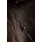 LeMieux Reins Arika Rubber Grip Continental Brown/Brass