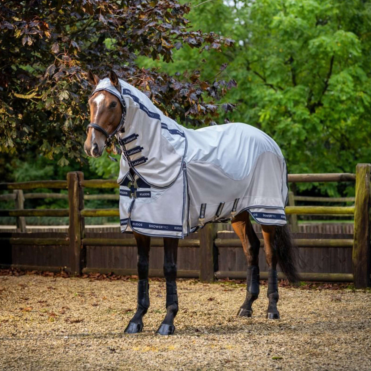 LeMieux Fly Rug Kudos Shower Pro Grey