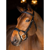 LeMieux Bridle Kudos Clear Arc Black/Silver