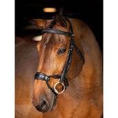 LeMieux Bridle Kudos Clear Arc Black/Silver