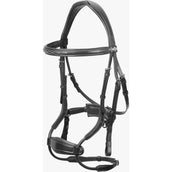 LeMieux Bridle Kudos Clear Arc Black/Silver