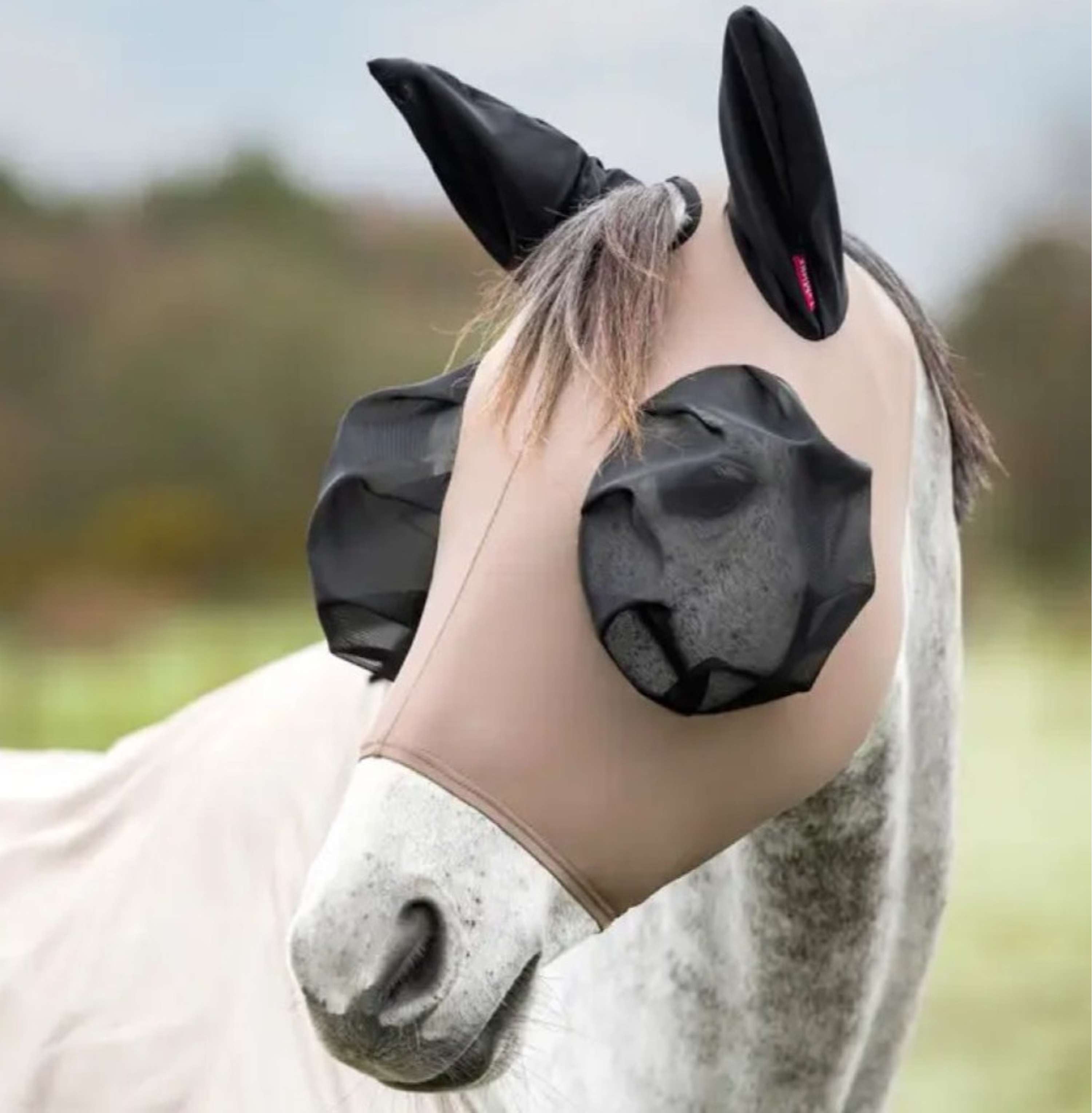 LeMieux Fly Mask Bug Relief Walnut