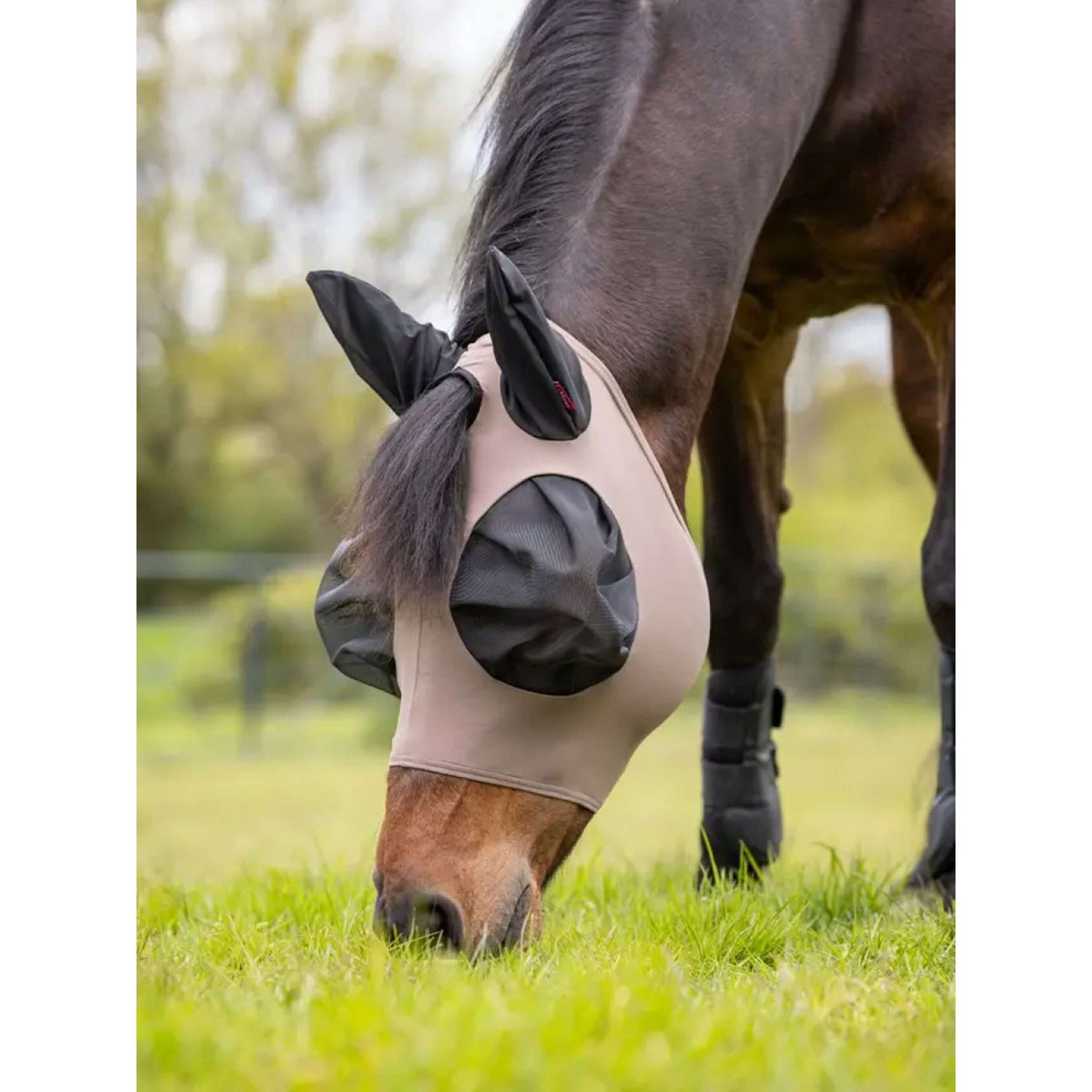 LeMieux Fly Mask Bug Relief Walnut