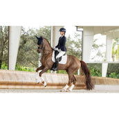 LeMieux Saddlepad Prosorb Plain 2 Pocket Dressage White