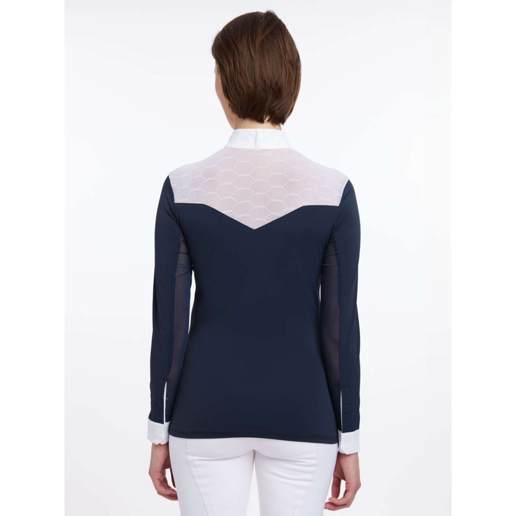 LeMieux Competition Shirt Emily Long Sleeves SS25 Navy