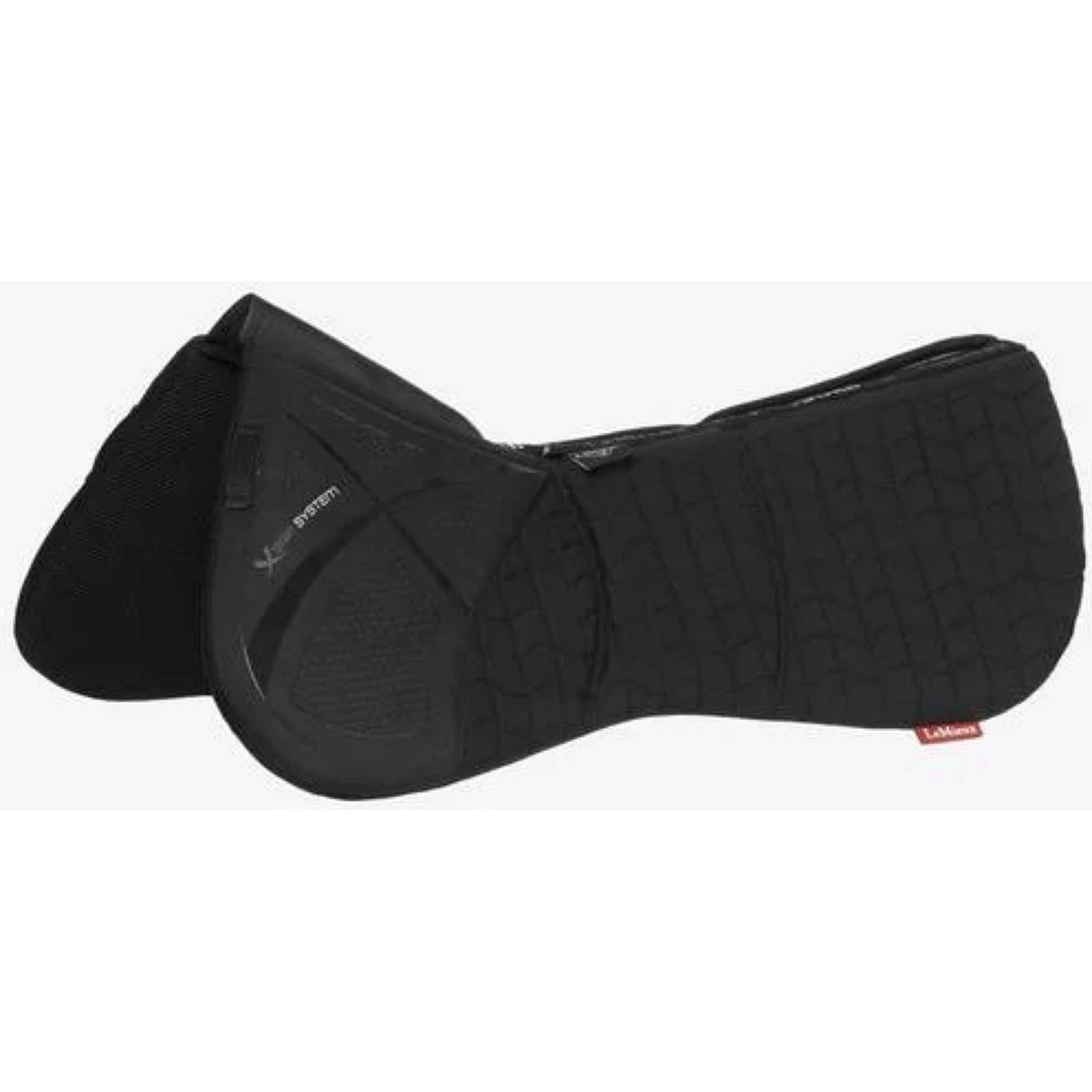 LeMieux Half Pad Prosorb 3 pocket Quilted Black