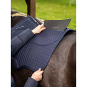 LeMieux Saddlepad Prosorb Plain 2 Pocket General Purpose Navy